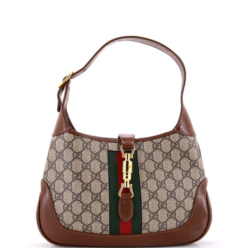 Gucci Jackie 1961 Hobo GG Coated Canvas Small