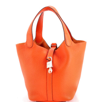 Hermes Picotin Lock Bag Clemence PM