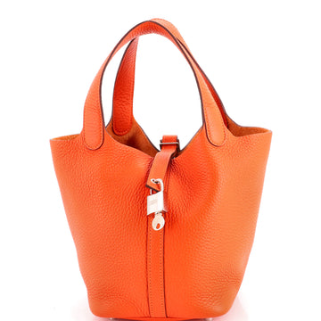 Hermes Picotin Lock Bag Clemence PM