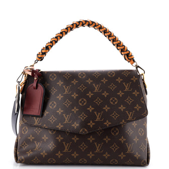 Louis Vuitton Braided Handle Beaubourg Handbag Monogram Canvas MM