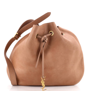 Saint Laurent Paris VII Hobo Leather Medium