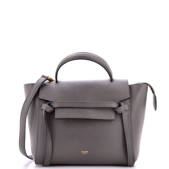 Celine Belt Bag Textured Leather Mini