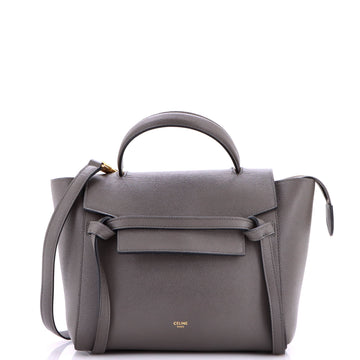 Celine Belt Bag Textured Leather Mini