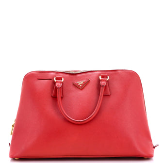 Prada Promenade Bag Saffiano Leather Large