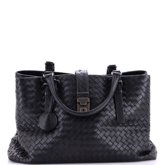 Bottega Veneta Roma Bag Intrecciato Nappa Medium