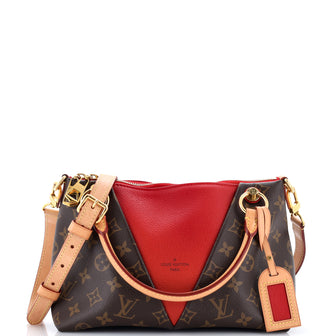 Louis Vuitton V Tote Monogram Canvas and Leather BB