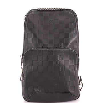Louis Vuitton Avenue Sling Bag Damier Infini Leather
