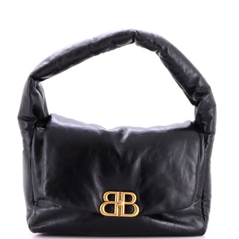 Balenciaga Monaco Sling Bag Padded Leather Large