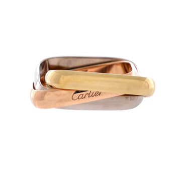 Cartier Trinity Cushion Ring 18K Tricolor Gold Medium