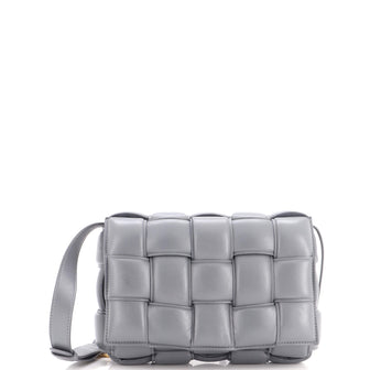 Bottega Veneta Cassette Crossbody Bag Padded Maxi Intrecciato Leather
