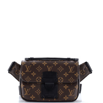 Louis Vuitton S Lock Sling Bag Macassar Monogram Canvas