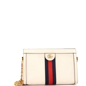 Gucci Ophidia Chain Shoulder Bag Leather Small