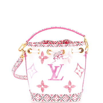 Louis Vuitton Noe NM Handbag By The Pool Monogram Watercolor Giant Nano