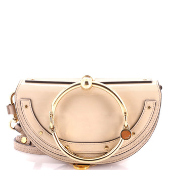 Chloe Nile Crossbody Bag Patent Mini