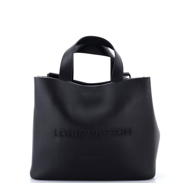 Louis Vuitton Shopper Tote Leather Mini