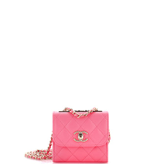Chanel Trendy CC Clutch with Chain Quilted Lambskin Small