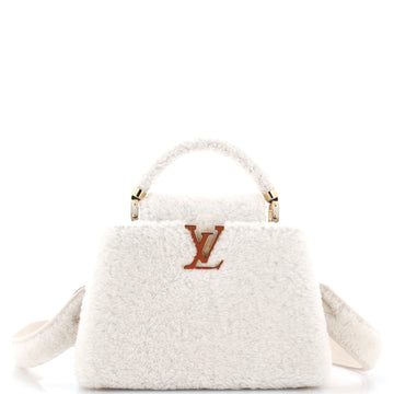 Louis Vuitton Capucines Bag Shearling BB