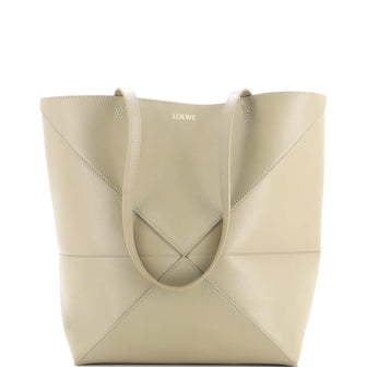 Loewe Puzzle Fold Tote Leather Medium