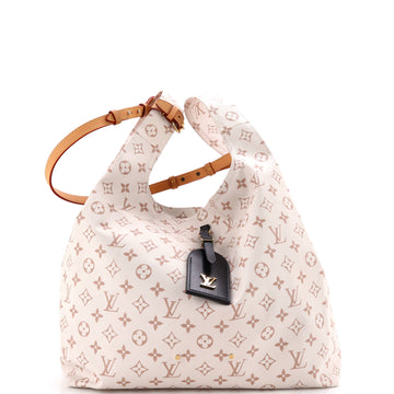 Louis Vuitton Atlantis Handbag Monogram Dune Canvas GM