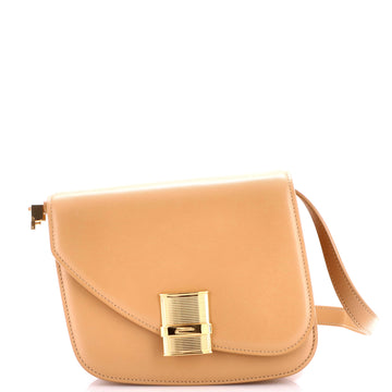 Salvatore Ferragamo Fiamma Crossbody Bag Leather Small
