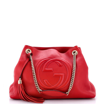 Gucci Soho Chain Strap Shoulder Bag Leather Medium