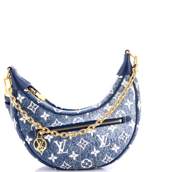 Louis Vuitton Loop Handbag Monogram Jacquard Denim