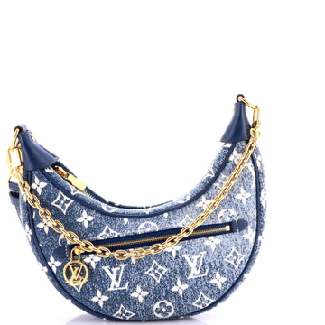 Louis Vuitton Loop Handbag Monogram Jacquard Denim