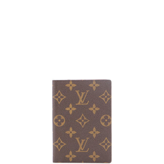 Louis Vuitton Passport Cover Monogram Canvas