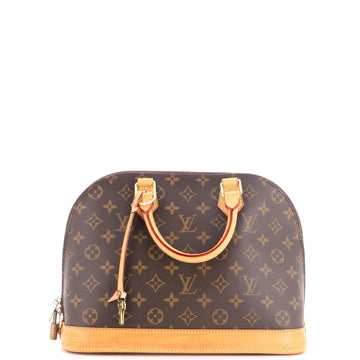 Louis Vuitton Alma Handbag Monogram Canvas PM