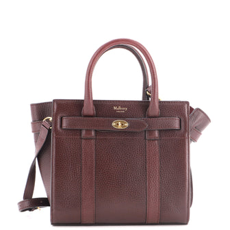 Mulberry Bayswater Zipped Tote Leather Mini