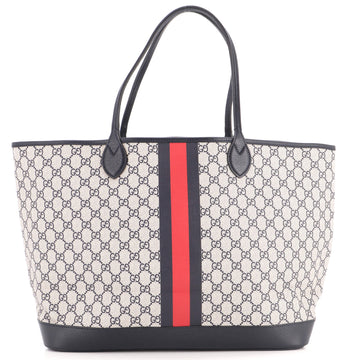 Gucci Ophidia Open Shopping Tote GG Coated Canvas Large