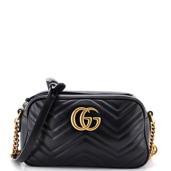 Gucci GG Marmont Shoulder Bag Matelasse Leather Small
