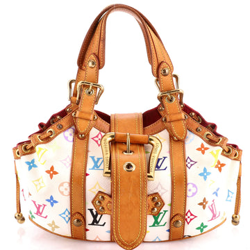 Louis Vuitton Theda Handbag Monogram Multicolor GM