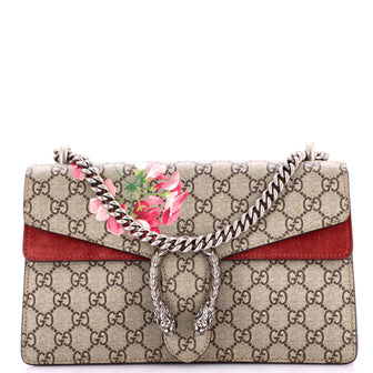 Gucci Dionysus Bag Blooms Print GG Coated Canvas Small
