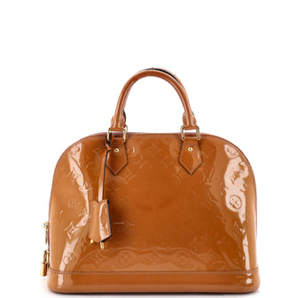 Louis Vuitton Alma Handbag Monogram Vernis PM