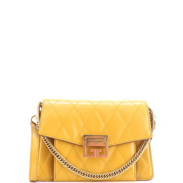 Givenchy GV3 Flap Bag Quilted Leather Small