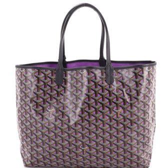 Goyard Saint Louis Tote Claire Voie Coated Canvas PM