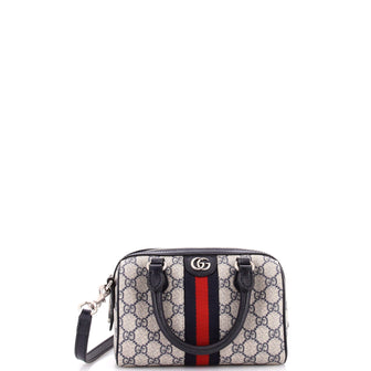 Gucci Ophidia Convertible Boston Bag GG Coated Canvas Mini