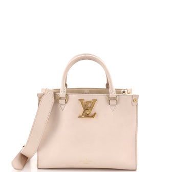 Louis Vuitton Lock & Go Handbag Leather