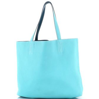 Hermes Double Sens Tote Clemence and Swift 45