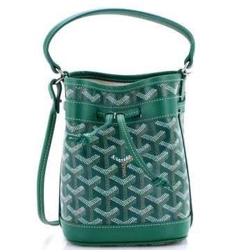 Goyard Petit Flot Bucket Bag Coated Canvas Mini