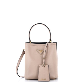 Prada Panier Bucket Bag Saffiano Leather Small