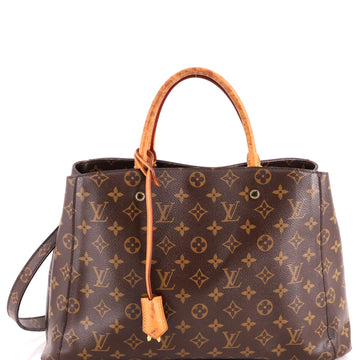 Louis Vuitton Montaigne Handbag Monogram Canvas GM