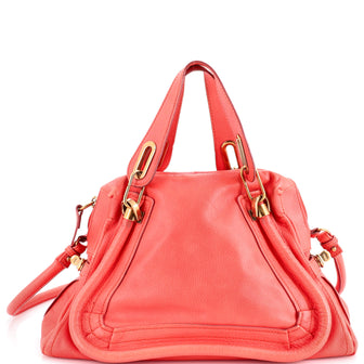 Chloe Paraty Top Handle Bag Leather Medium