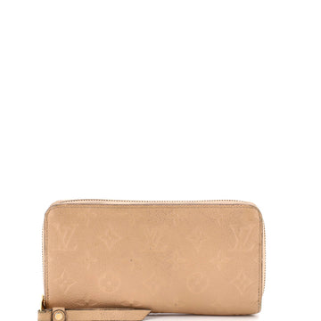 Louis Vuitton Zippy Wallet Monogram Empreinte Leather