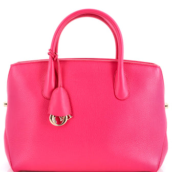 Christian Dior Bar Bag Leather Medium