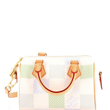 Louis Vuitton Speedy Bandouliere Bag Limited Edition Damierlicious Giant 20