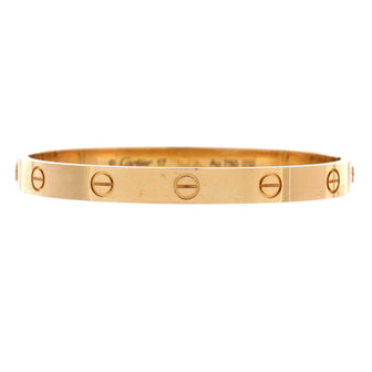 Cartier Love Bracelet 18K Yellow Gold