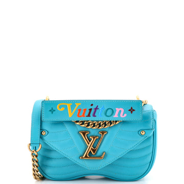 Louis Vuitton New Wave Chain Bag Quilted Leather PM