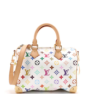 Louis Vuitton x Takashi Murakami Speedy Soft Bandouliere Bag Monogram Multicolor 25